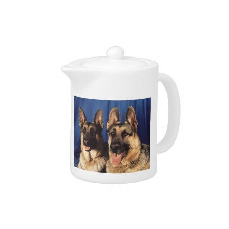 German Shepherd Dog Teapot
