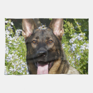 German Shepherd Dog Towel