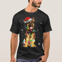 German Shepherd Dog Tree Christmas Sweater Xmas Do