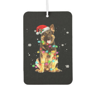 German Shepherd Dog Tree Christmas Sweater Xmas Do Air Freshener