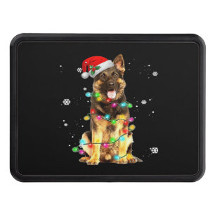 German Shepherd Dog Tree Christmas Sweater Xmas Do Hitch Cover