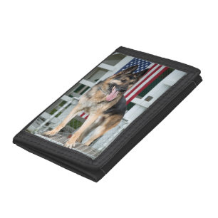 German Shepherd Dog Trifold Wallet