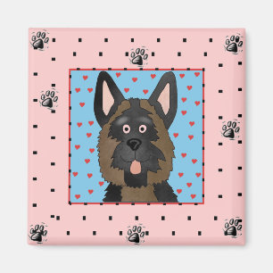 German Shepherd Dog Tshirts and Gifts Magnet