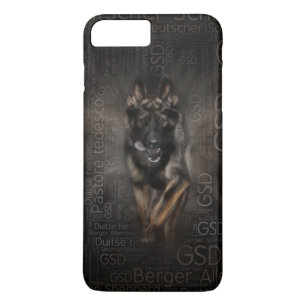 German Shepherd Dog - Working line Word Art iPhone 8 Plus/7 Plus Case
