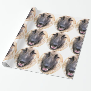 GERMAN SHEPHERD DOG WRAPPING PAPER