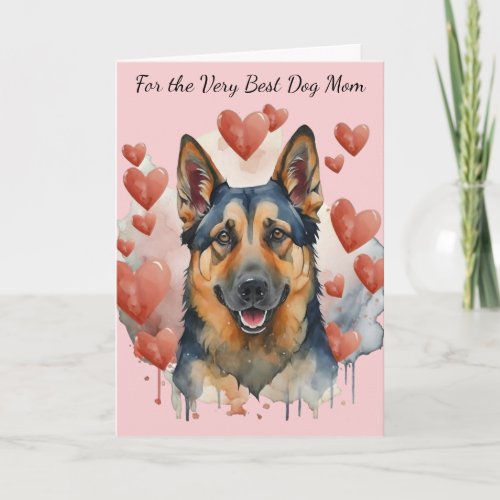 German Shepherd Dog You Make My Tail Wag Holiday Card
