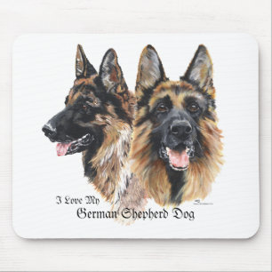 German Shepherd Dogs Mouse Pad