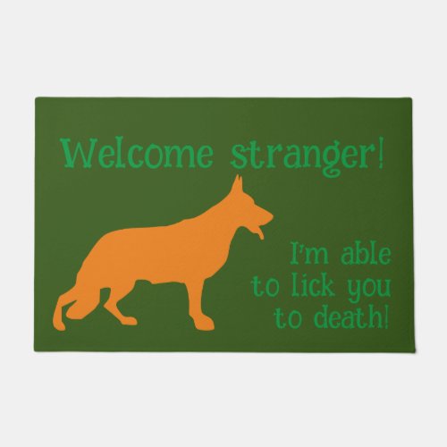 German Shepherd Doormat