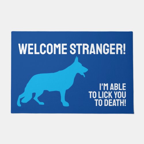 German Shepherd Doormat