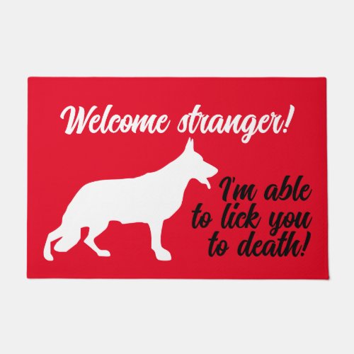 German Shepherd Doormat