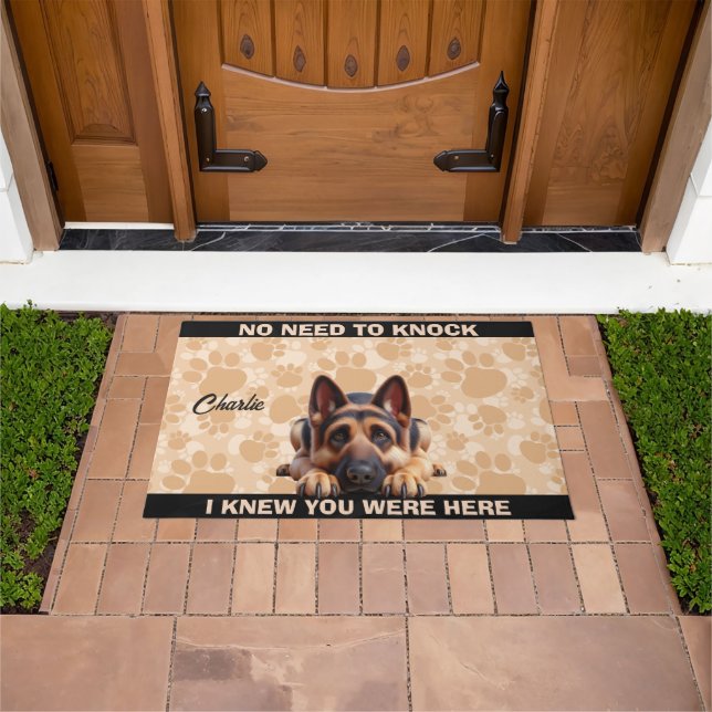 German Shepherd  Doormat (Outdoor)