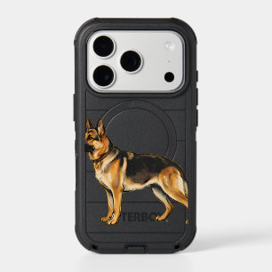 German Shepherd Double-Sided Throw Pillow iPhone 17 Pro Case