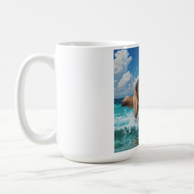 German Shepherd Elegant Coffee Mug (Left)