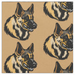 German Shepherd Fabric