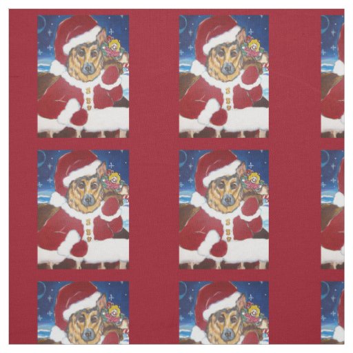 German Shepherd Fabric