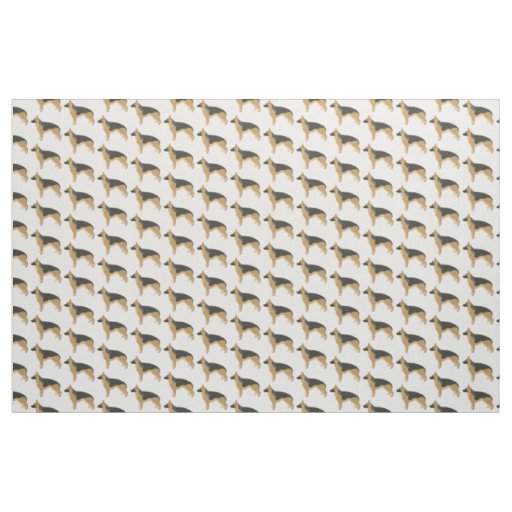 German Shepherd Fabric