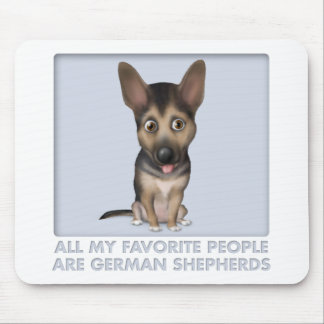 German Shepherd Favorite Mouse Pad