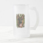 German Shepherd Frosted Beer Mug