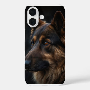  German Shepherd fur iPhone 16 Case