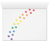 German Shepherd Gay Pride Cards (Inside Horizontal (Bottom))