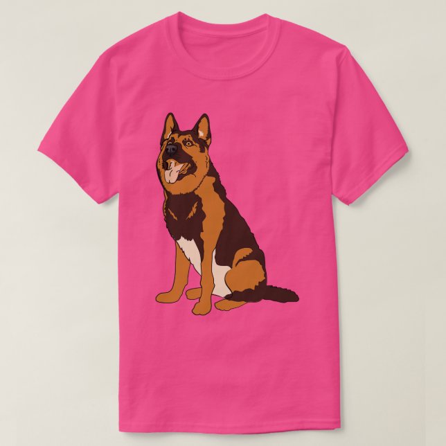 German Shepherd  German Shepherd  T-Shirt (Design Front)