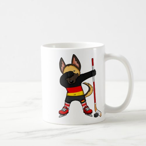 German Shepherd Germany Ice Hockey Lovers Jersey  Coffee Mug