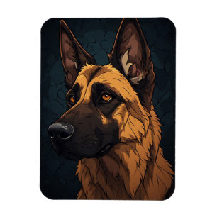 🐕 German Shepherd Gifts For Pet Owners 🐕 Magnet
