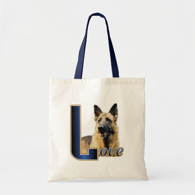 German Shepherd Gifts Tote (Front)