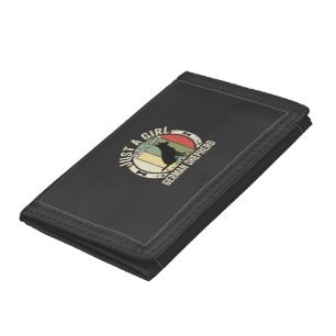 German Shepherd Girl Dog Lover Design (2)_1 Tri-fold Wallet