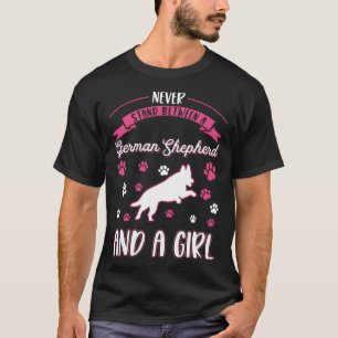 German Shepherd Girl T-Shirt