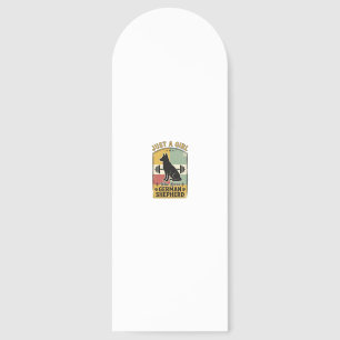 German Shepherd Girl Vintage Dog Lover Shirt Desig Bookmarks