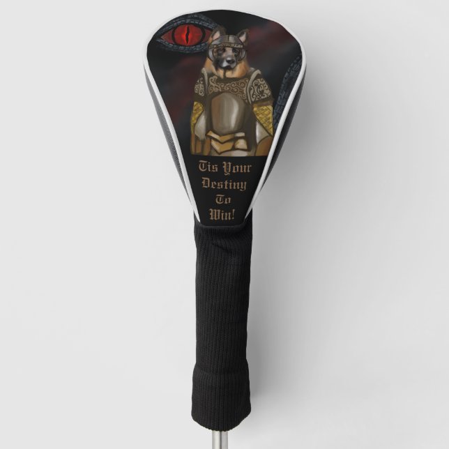 German Shepherd    Golf Head Cover (Front)