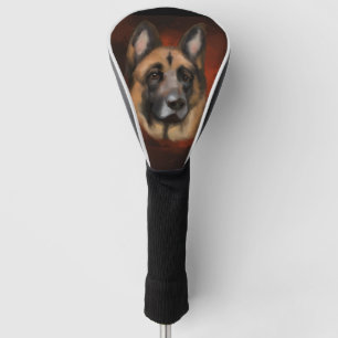GERMAN SHEPHERD GOLF HEAD COVER