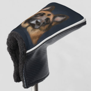 GERMAN SHEPHERD GOLF HEAD COVER