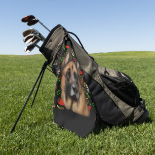GERMAN SHEPHERD        GOLF TOWEL