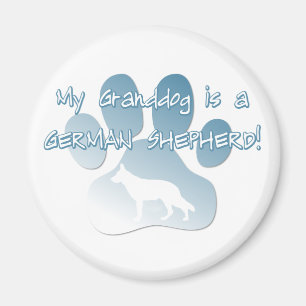 German Shepherd Granddog Magnet