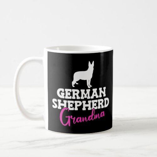 German Shepherd Grandma Funny Dog  Coffee Mug