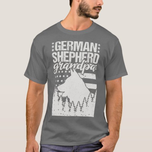 German Shepherd Grandpa 1 T_Shirt
