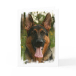 German Shepherd Greeting Card