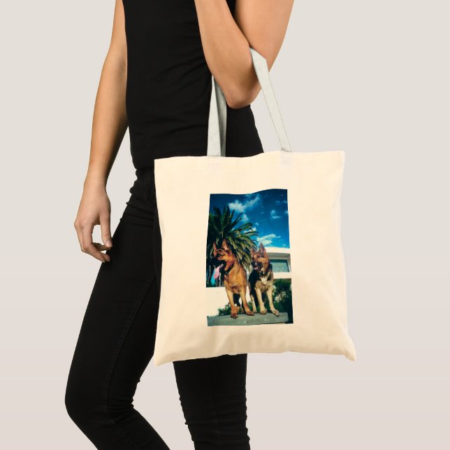 german shepherd group tote bag (Front (Product))