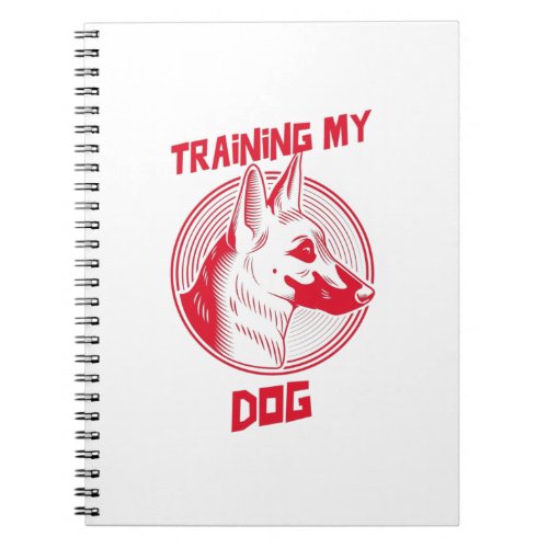 German shepherd gsd training my dog notebook