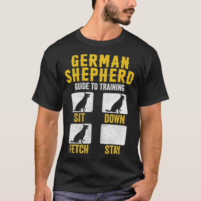 German Shepherd Guide To Training Shirts Dog Mom (Front)