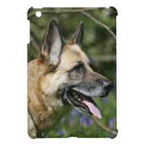 German Shepherd Headshot 3 iPad Mini Cover