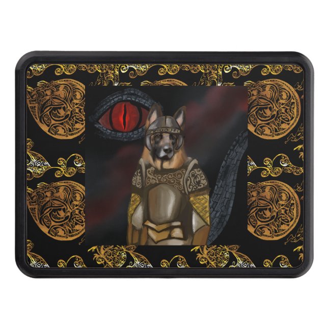 German Shepherd            Hitch Cover (Front)