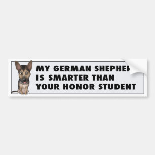 German Shepherd Honor GS1 Bumper Sticker