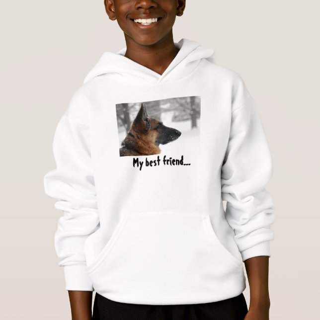 German Shepherd Hoodie (Front)