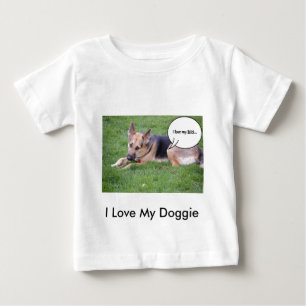 German Shepherd Humor Baby T-Shirt