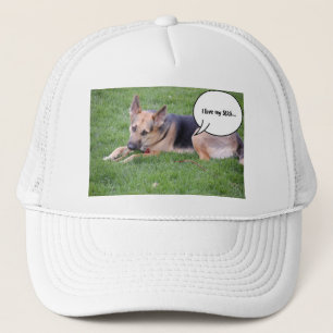 German shepherd Humor Trucker Hat
