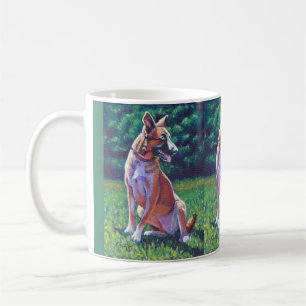 German Shepherd in Field Coffee Mug