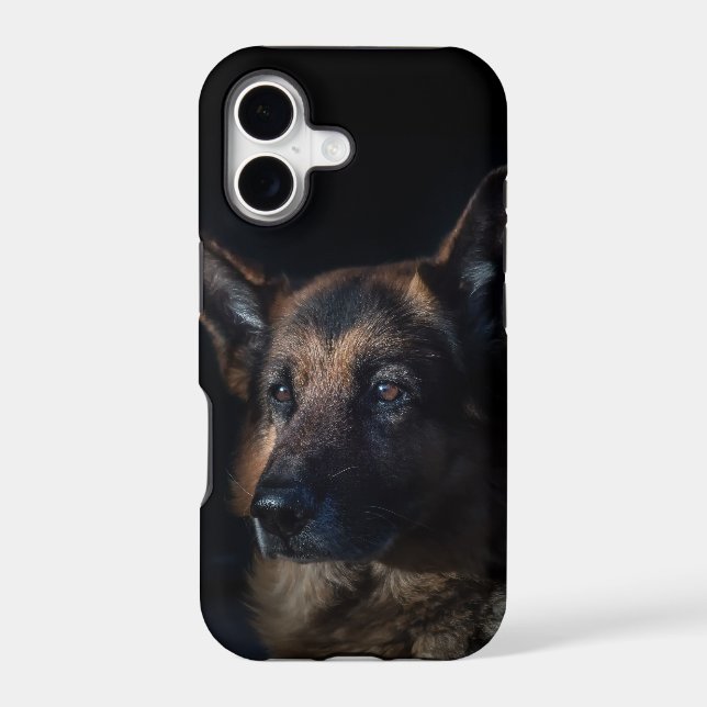 German Shepherd Iphone Case (Back)